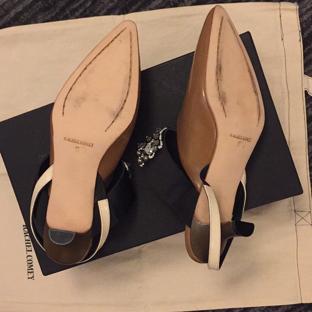 NIB RACHEL COMEY Wext Slingback Kitten Heels - Picture 8 of 8